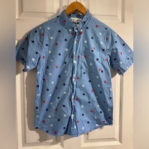 5/$25 Old Navy Boys (14/16) Collar Short Sleeve Top